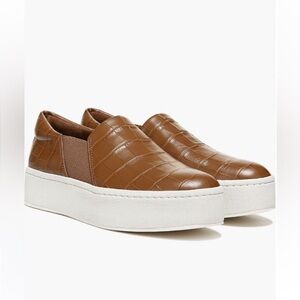 Light Fawn Platform Slip On Sneaker | Vince Warren